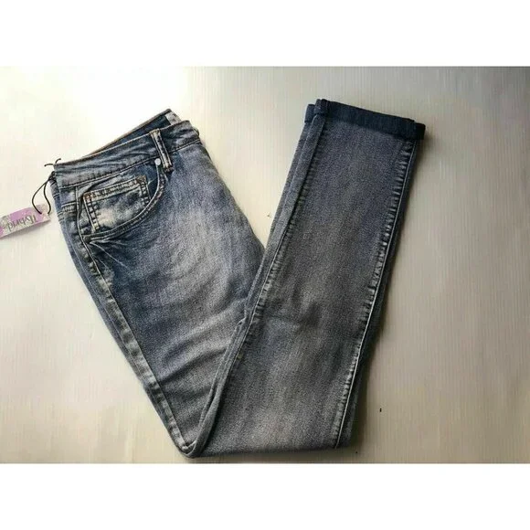 Hybrid & Company Teens blue Denim Skinny Jeans 11 - Picture 1 of 8